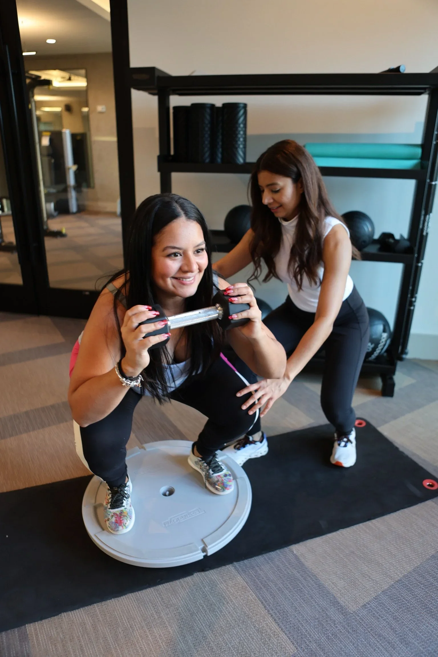 A patient regaining strength and confidence after care at The Pelvic Lab