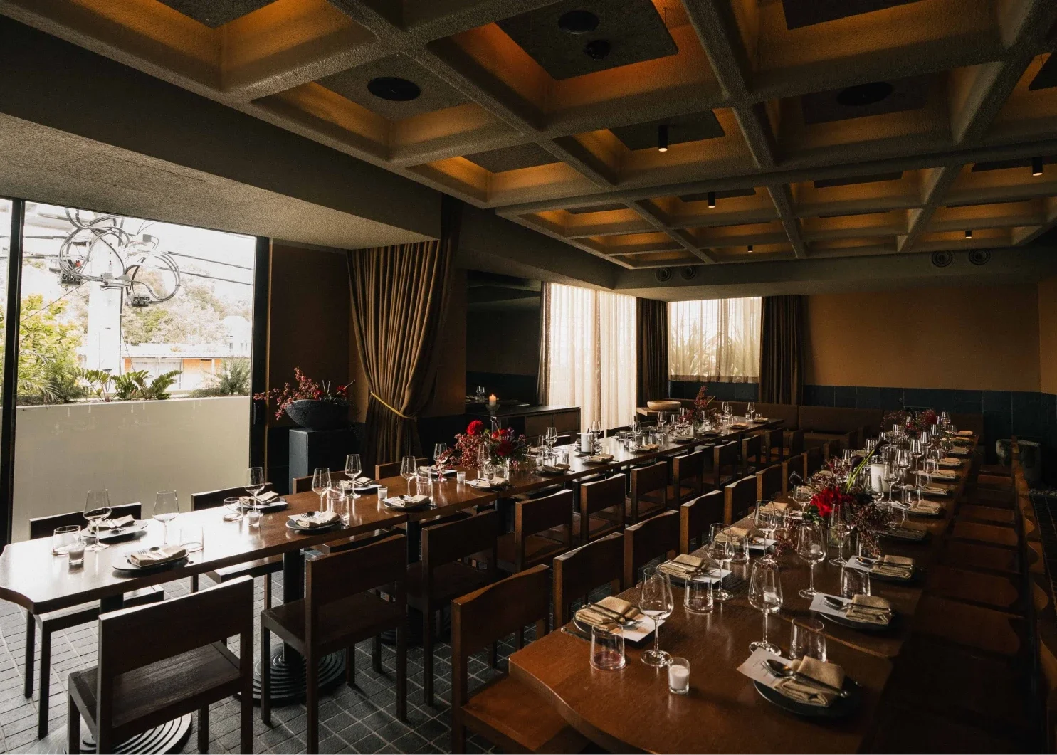 Shared table at Norté