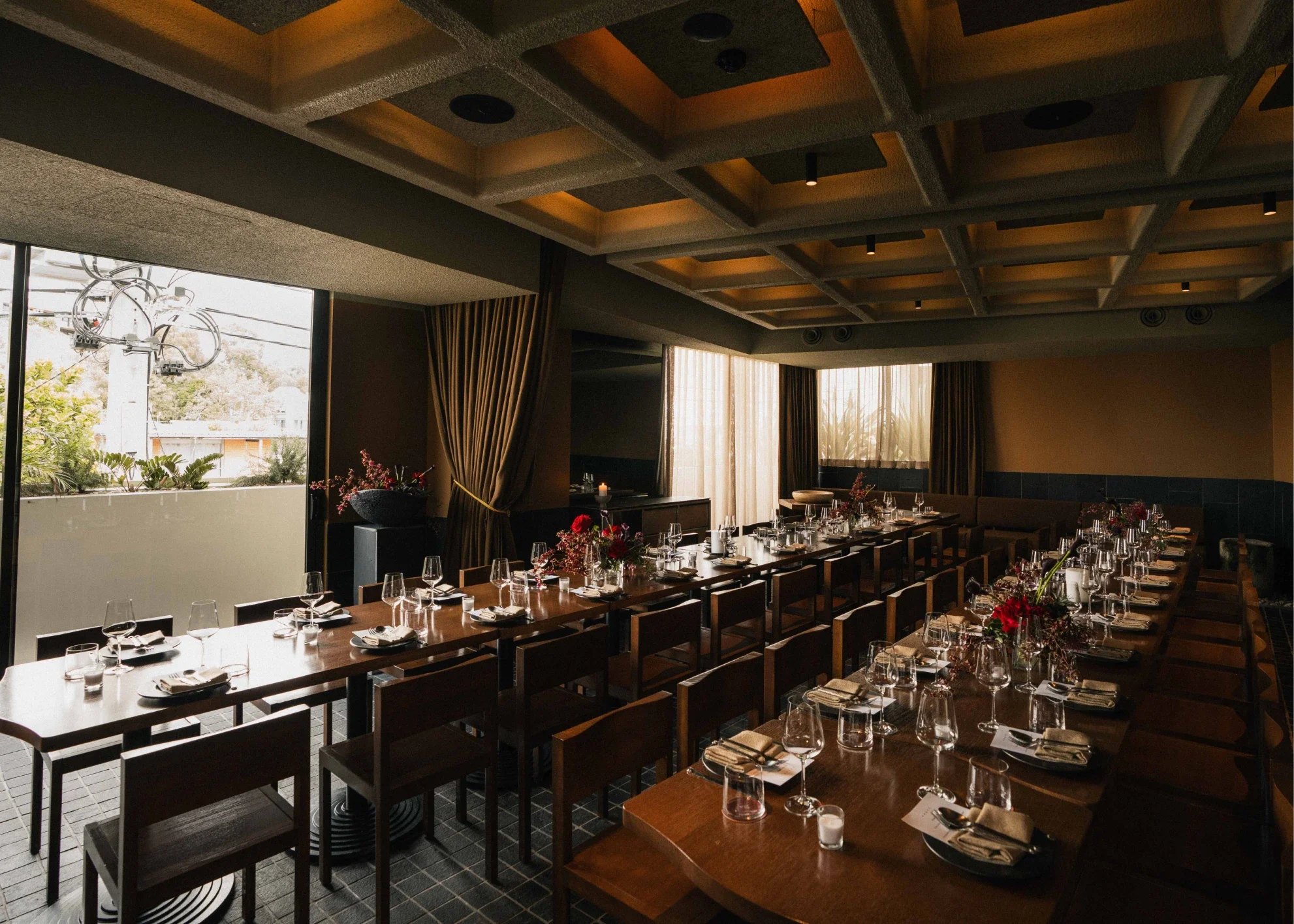 Shared table at Norté