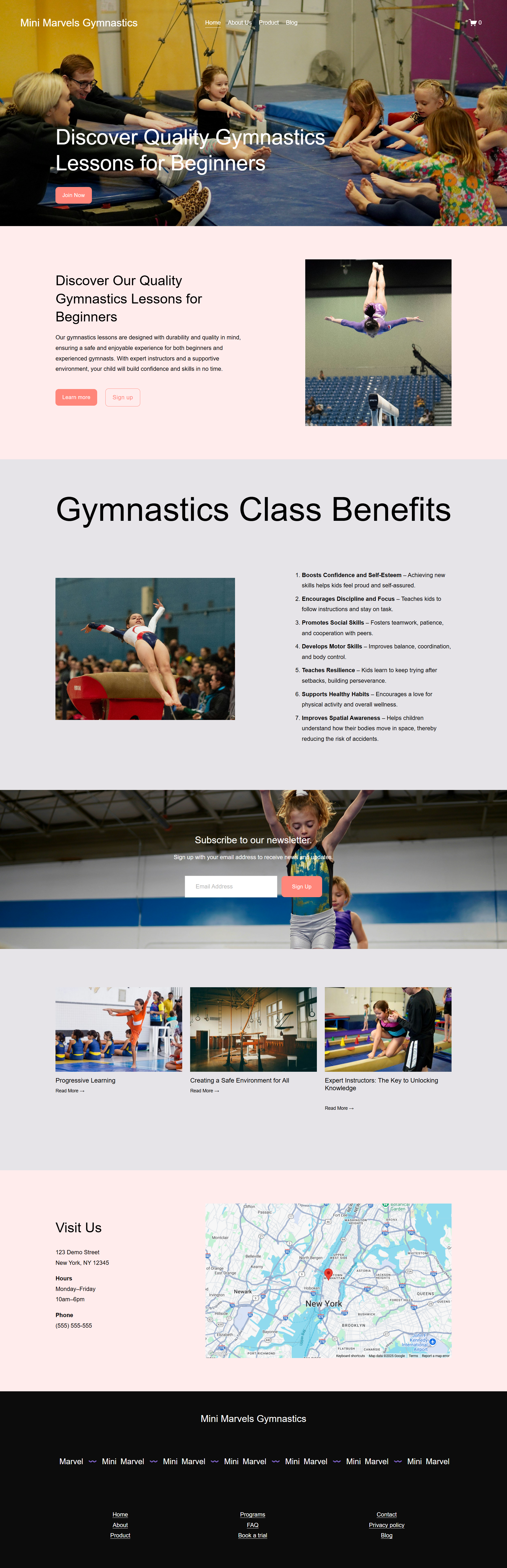 Website full preview