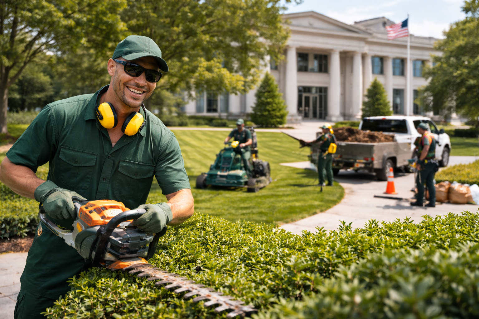 Landscaping services