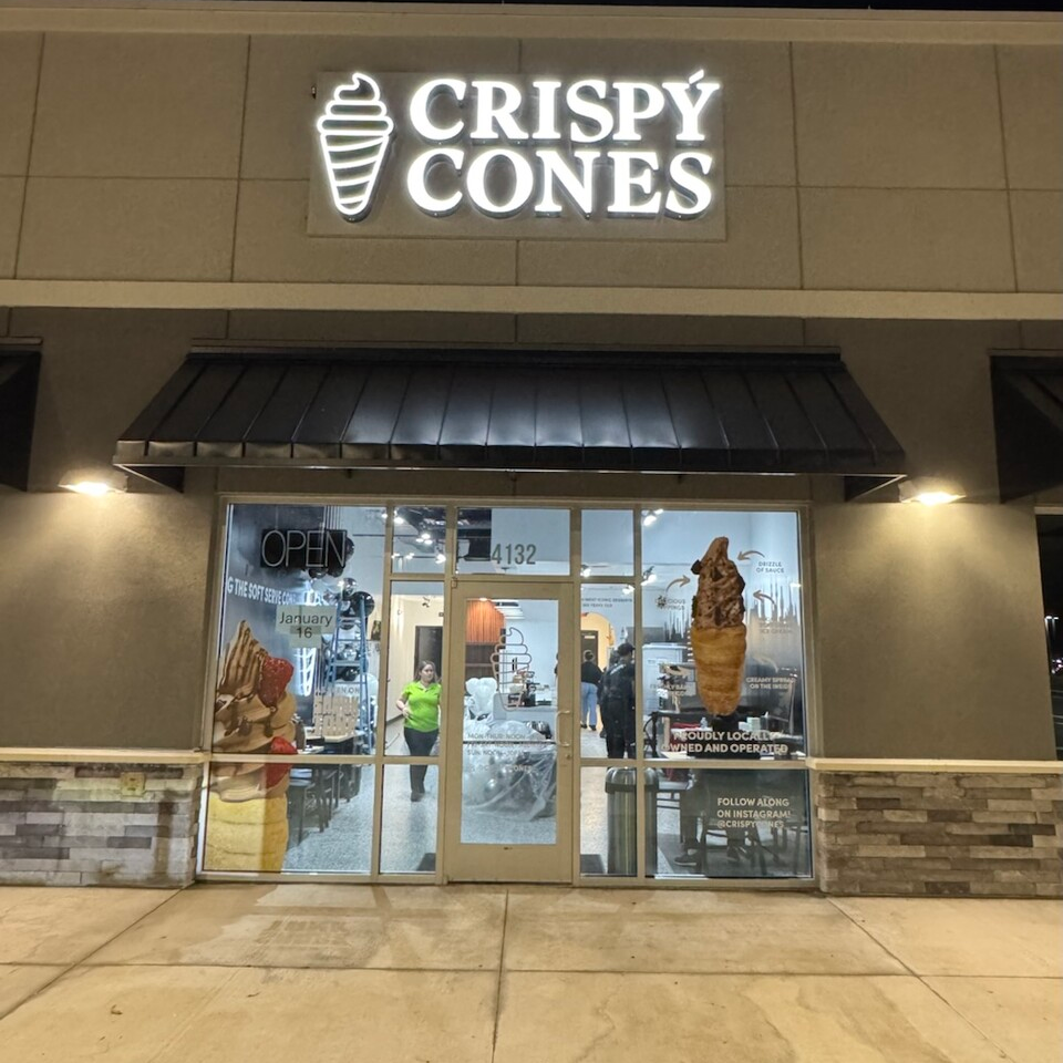 Crispy Cones storefront in Haines City, Florida