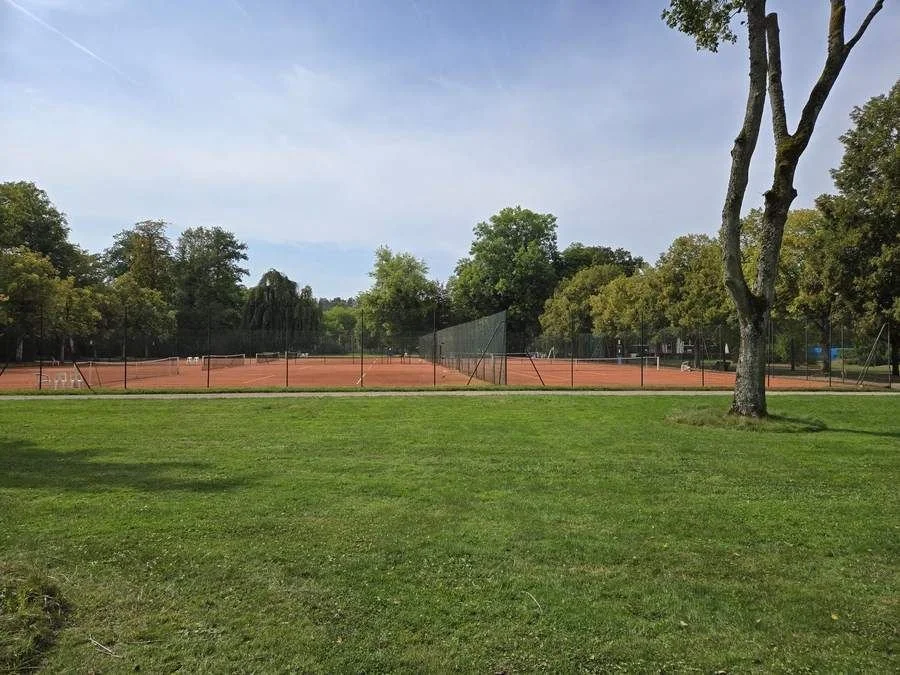 Courts de tennis du Club Med Vittel Ermitage (France)