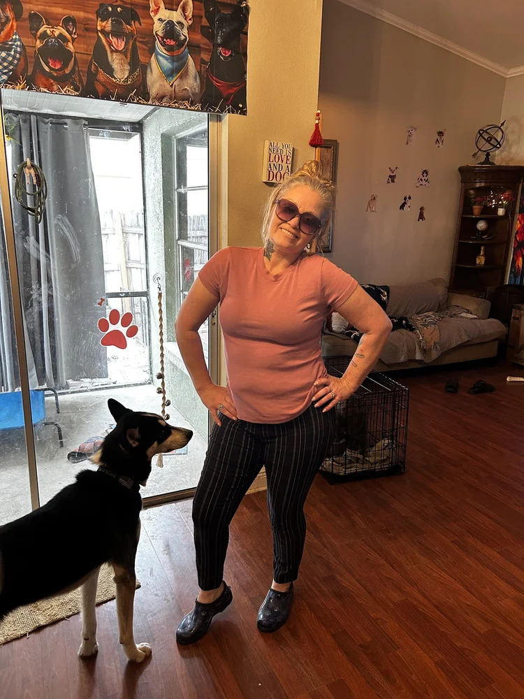 Amber Lynn with Aemond at Tampa Bay Canine Retreat