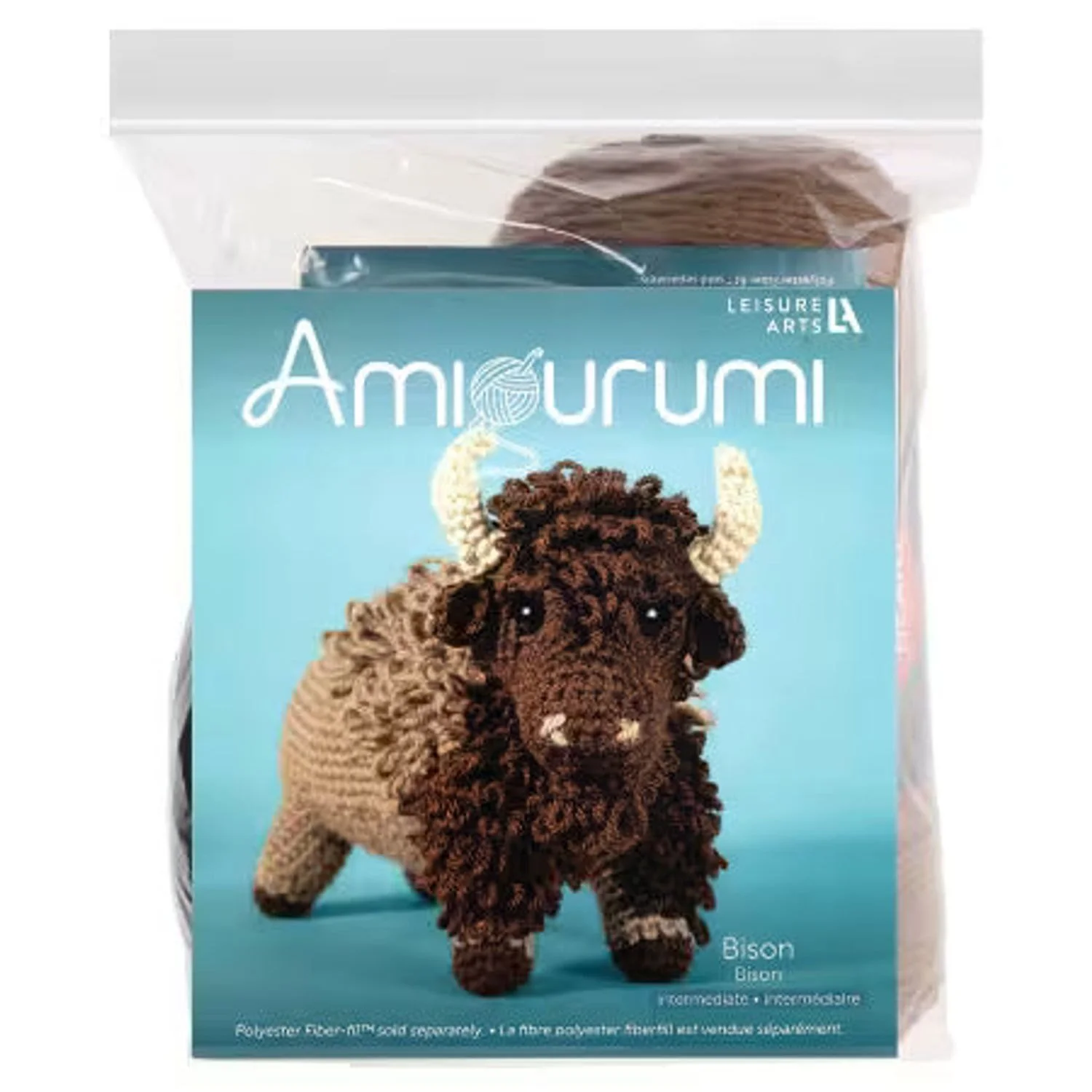 Leisure Arts Amigurumi Bison Kit