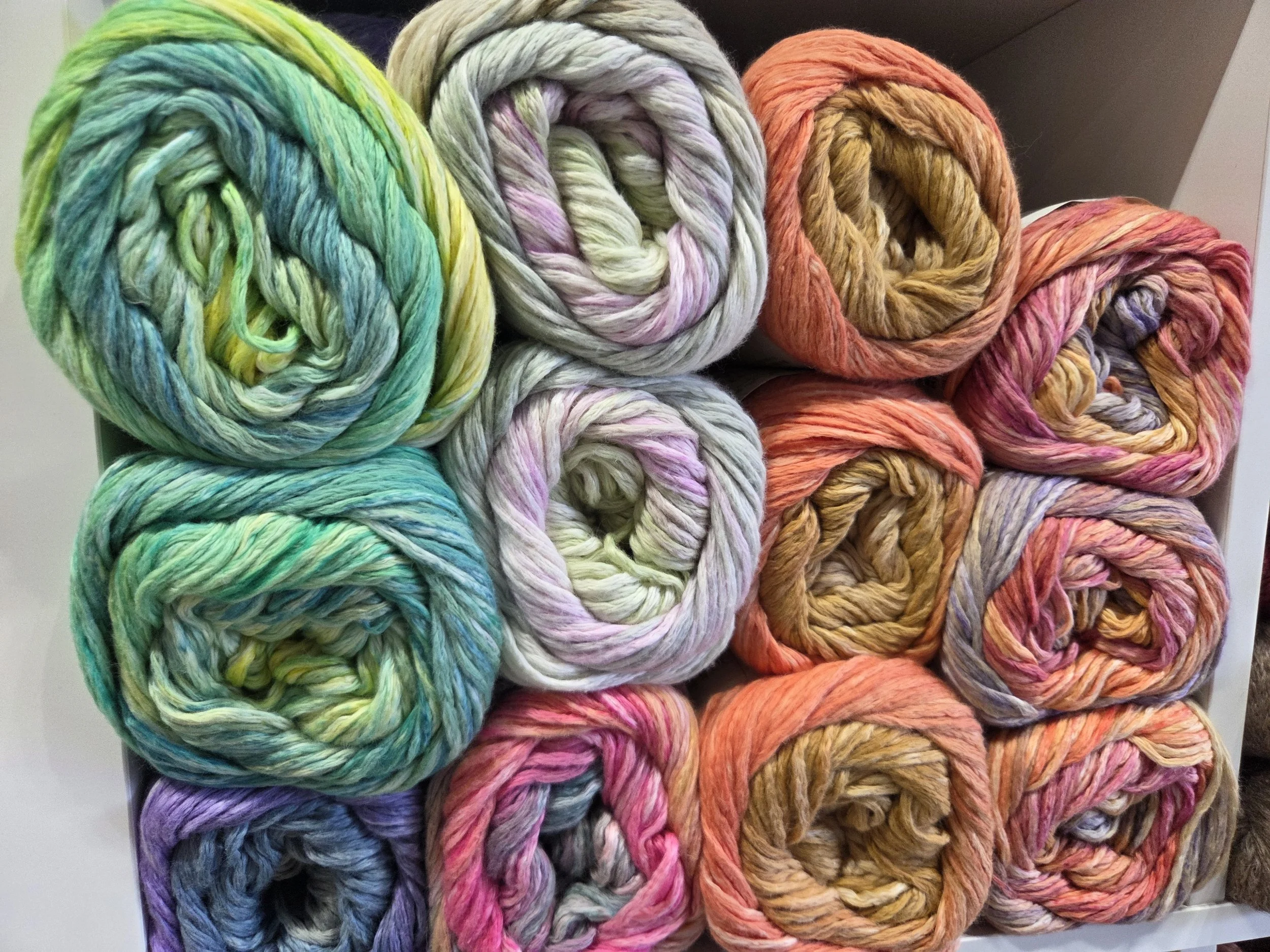 Knitting and crochet class meetup at AriYARN Shop and Studio—learning stitches for baby projects