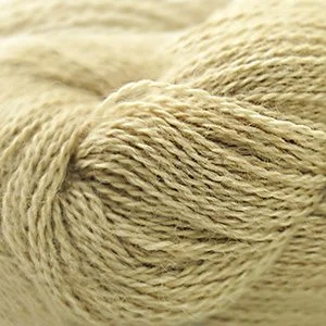 Natural beige fine yarn skein from Cascade Yarns for lightweight, delicate projects.