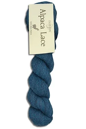 Blue-toned fine Cascade Yarns skein for airy shawls and light layers.