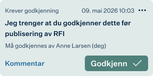 Godkjenning
