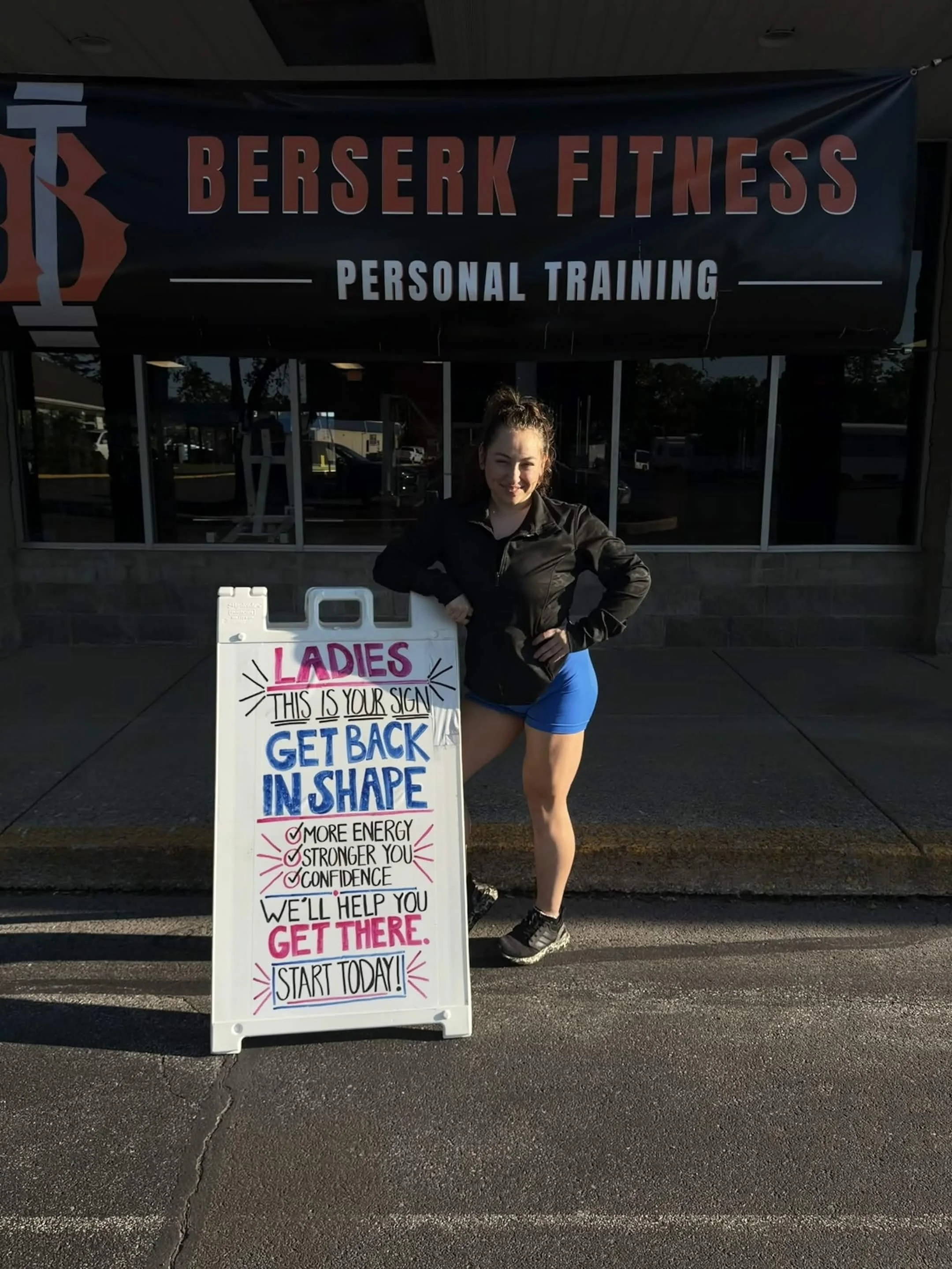 Izabel Gold, personal trainer at Berserk Fitness