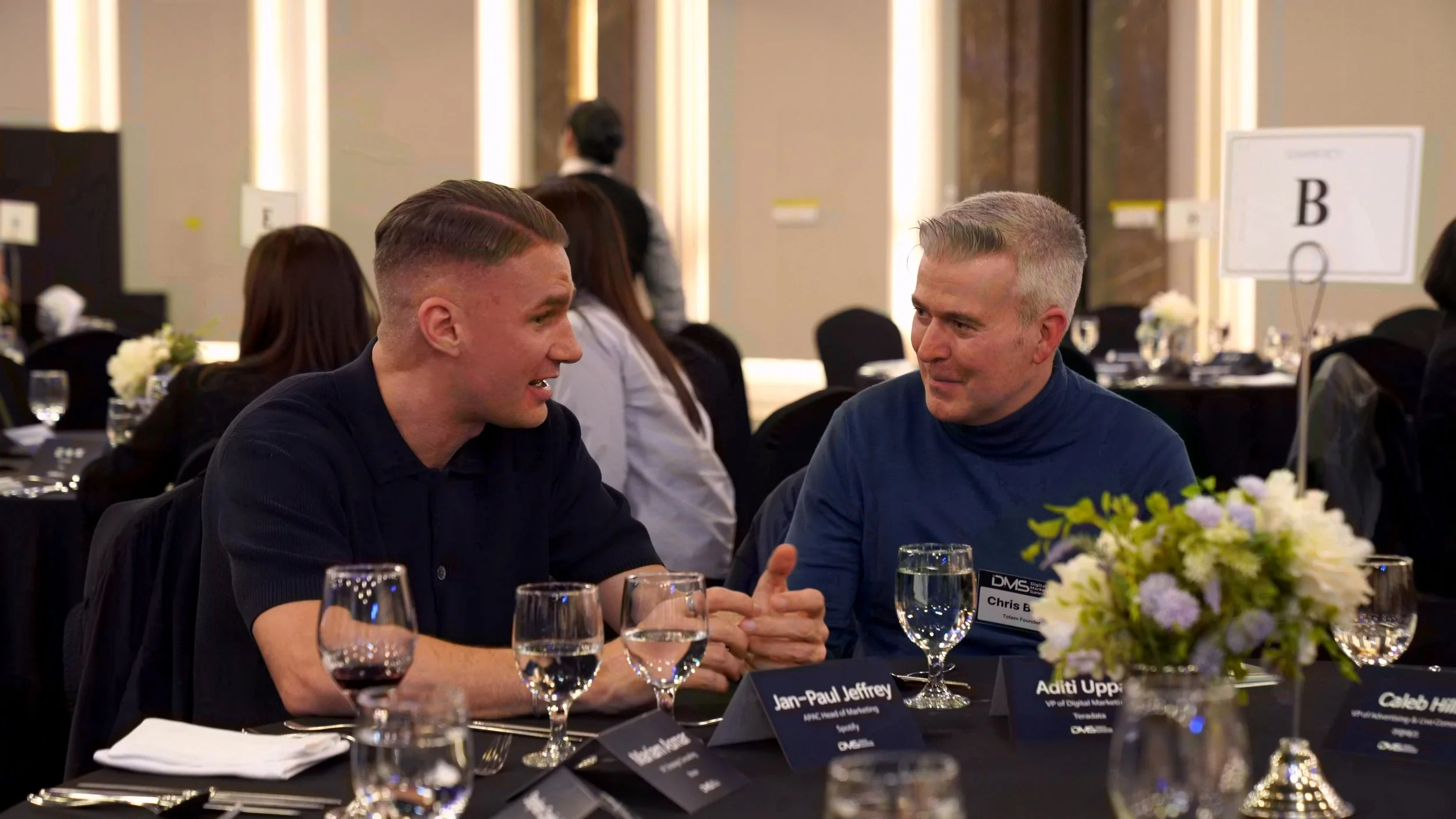 Networking moments photo