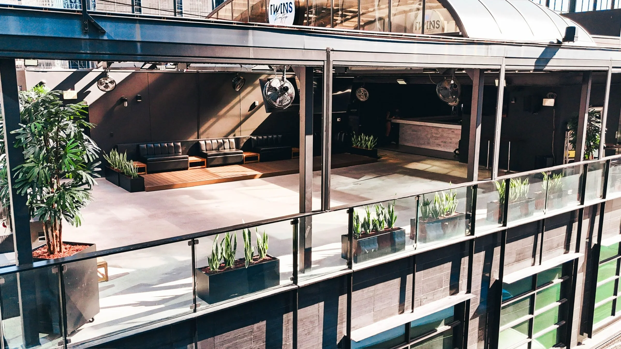 Twins Rooftop terrace