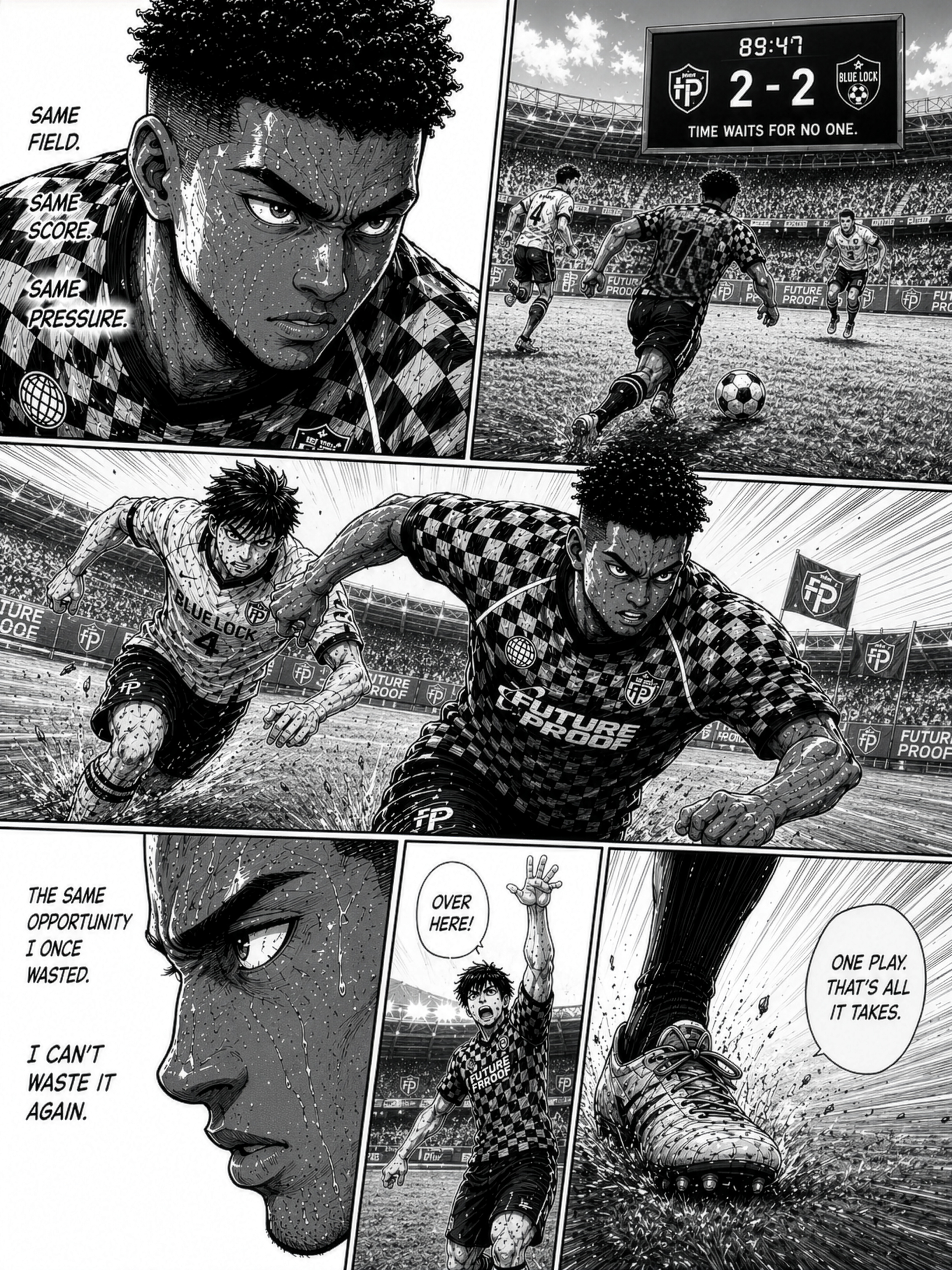 Soccer Arc Redemption Panel 3