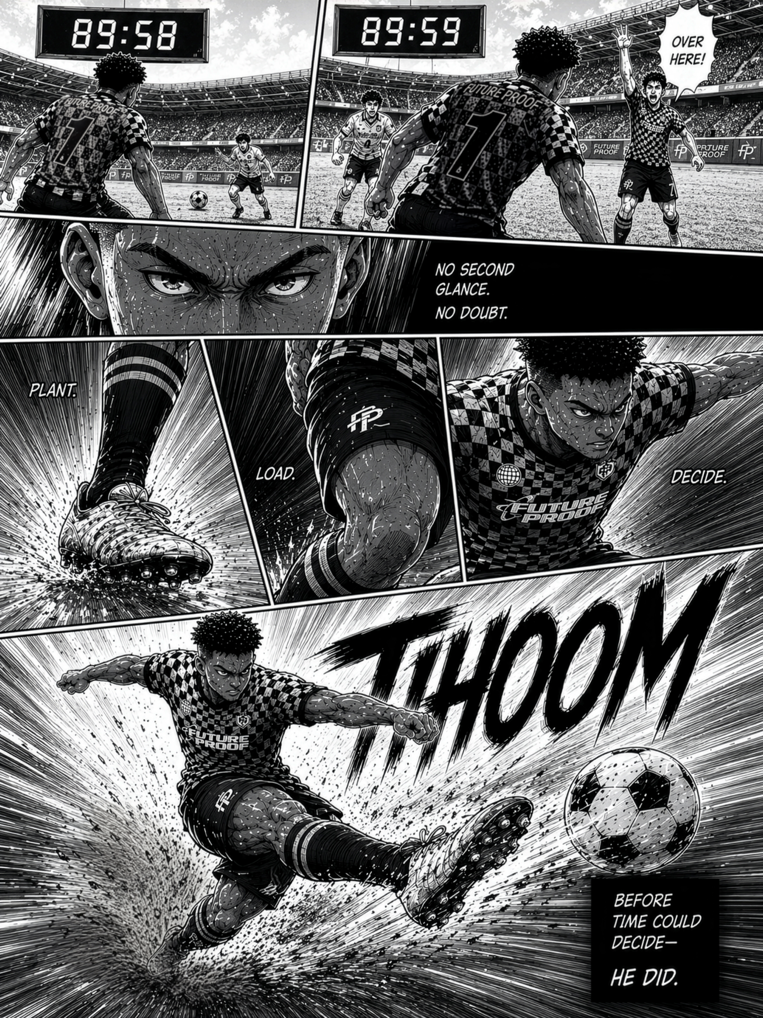 Soccer Arc Redemption Panel 4