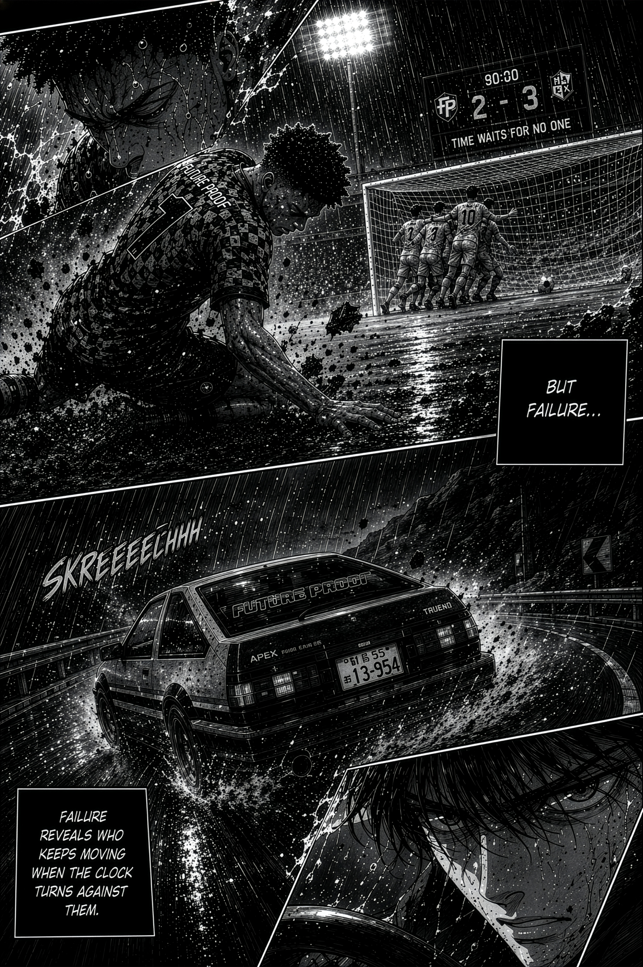 FutureProof prologue manga panel 7