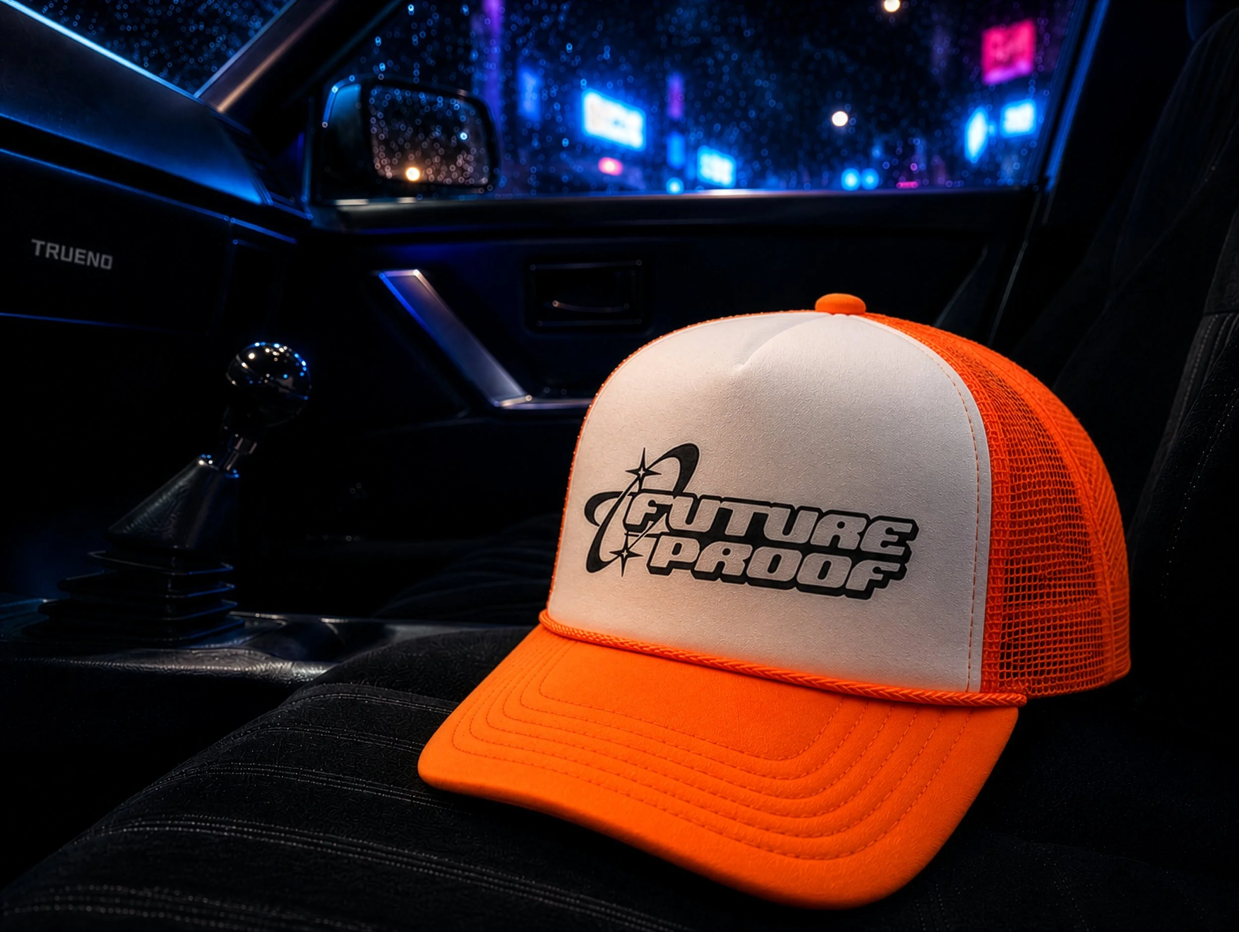 FutureProof Trucker Hat Orange