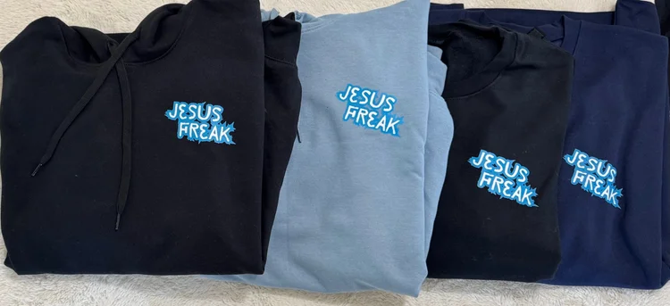 Custom printed hoodies