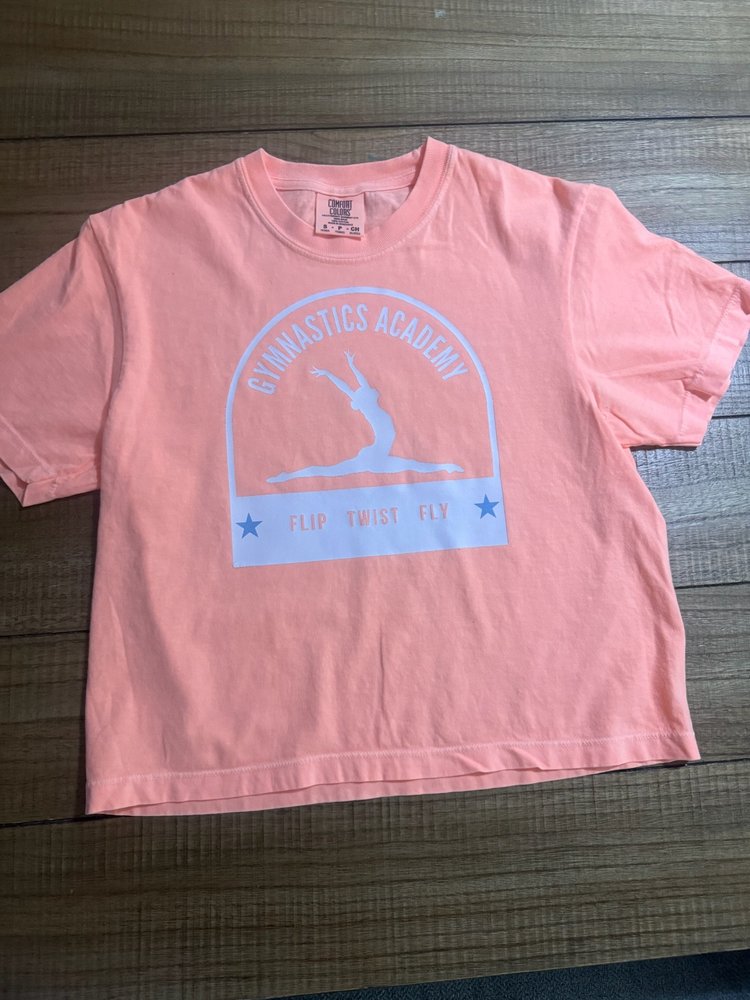Custom printed pink t-shirt