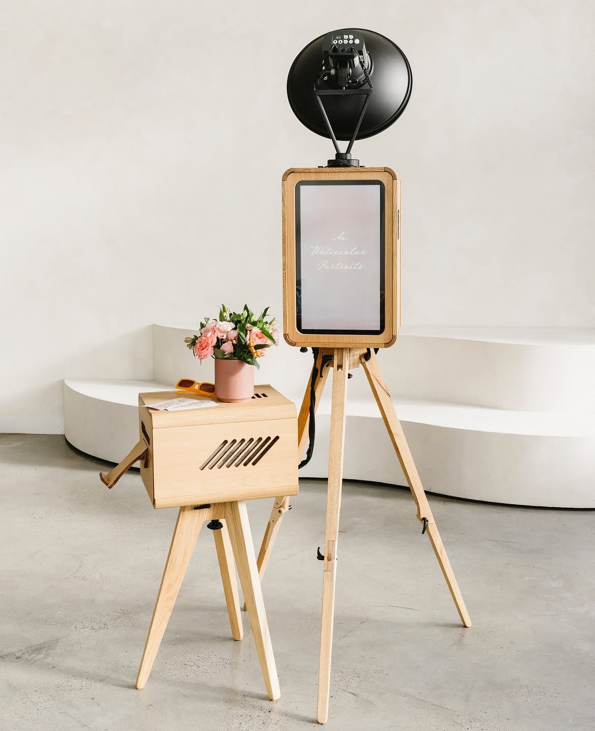 Icon photo booth rental for Atlanta weddings and events