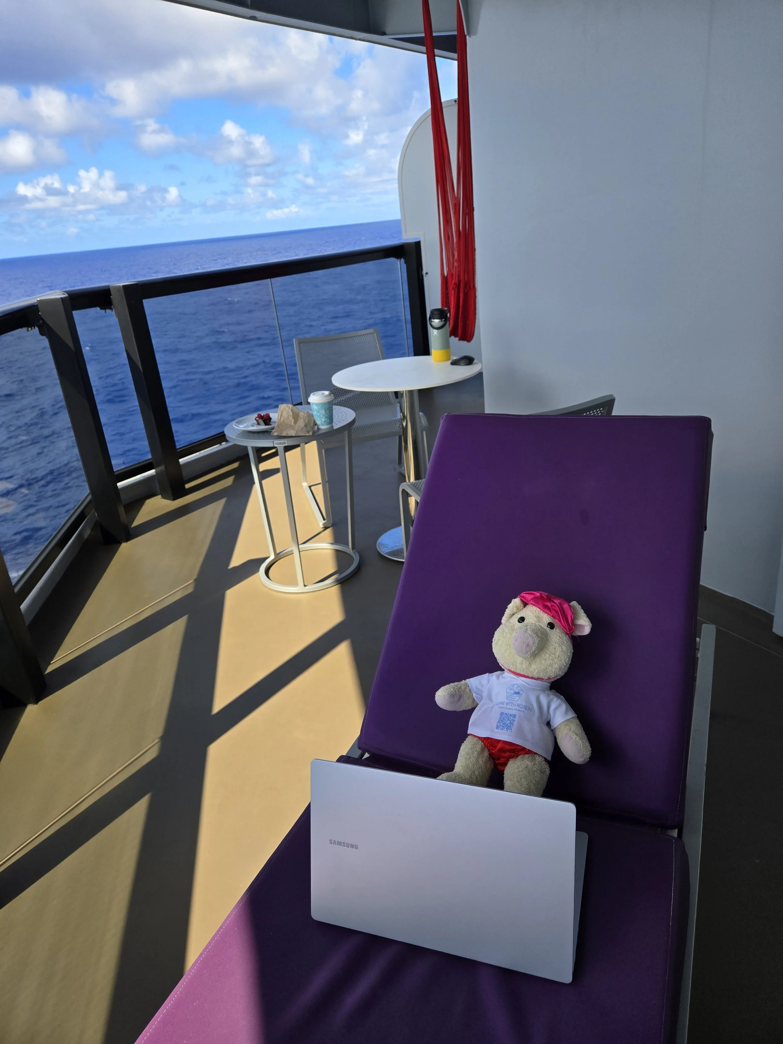 Roam with Rosen on the ship deck