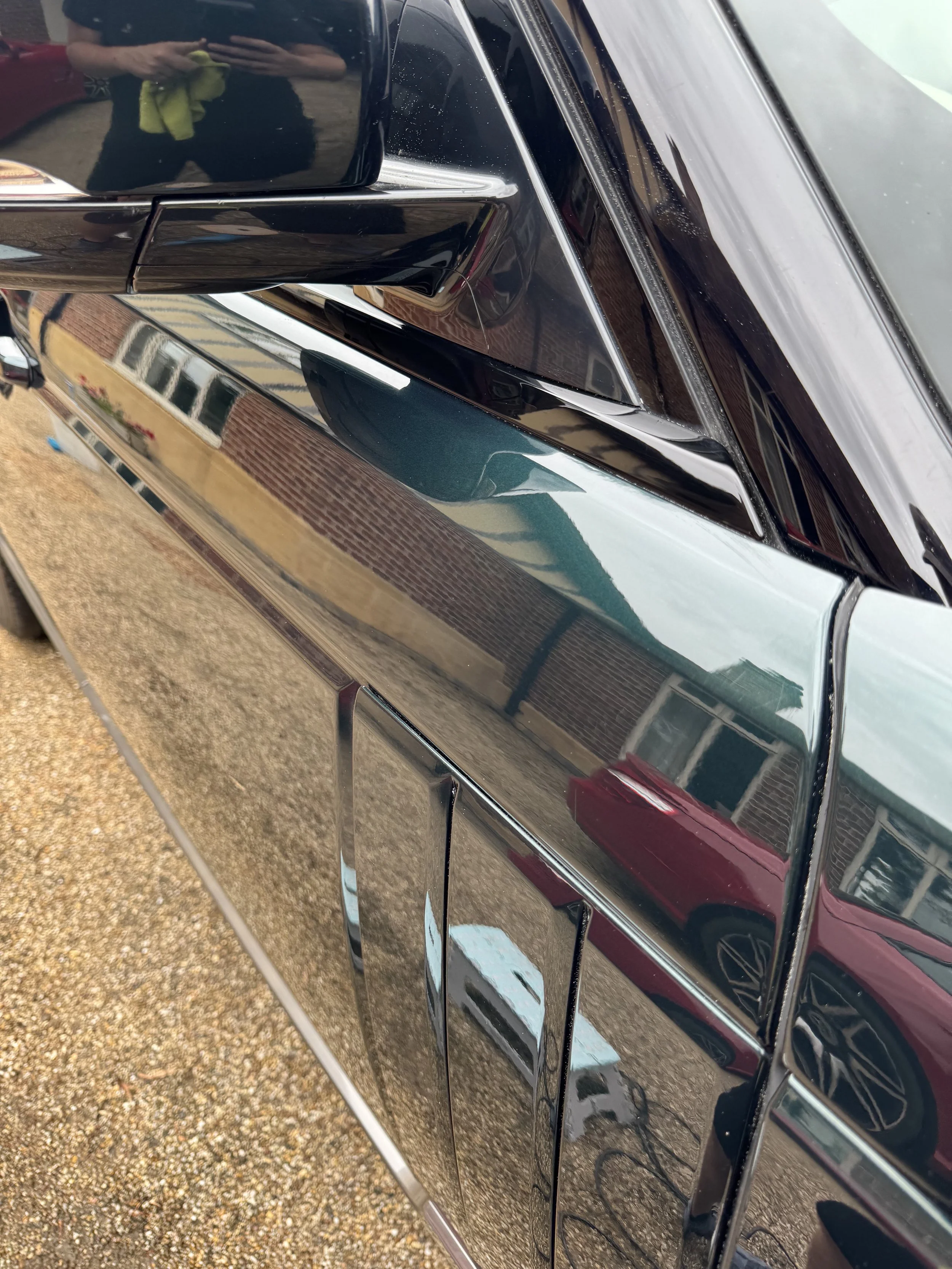 Work truck after exterior detail