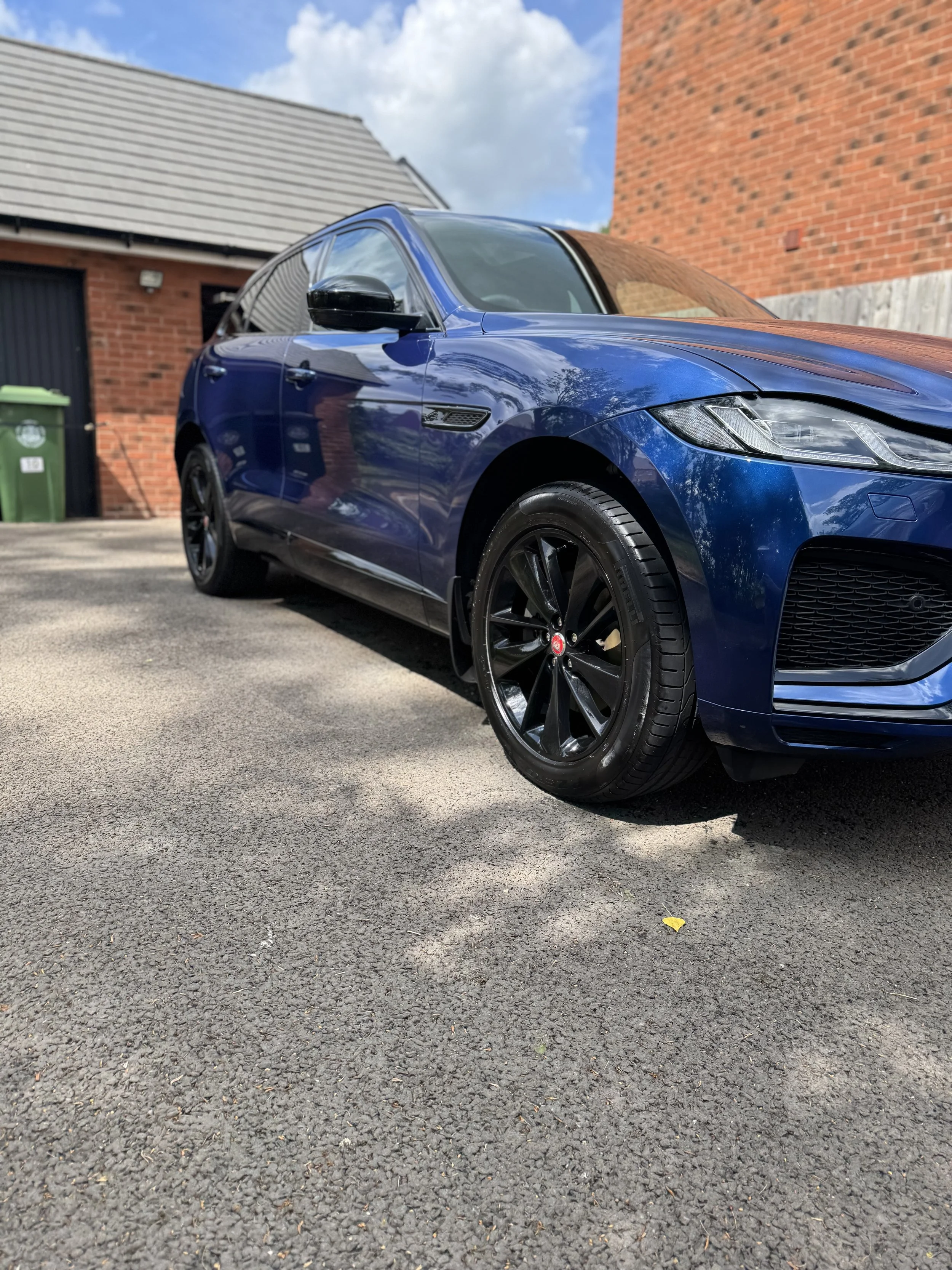 Polished paint finish