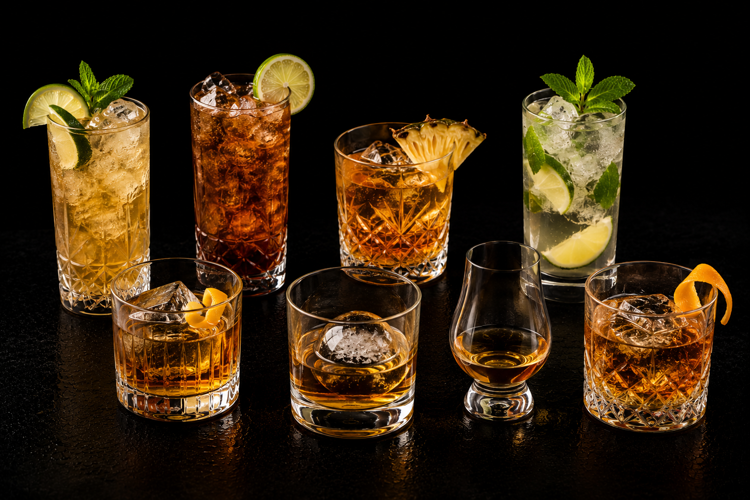 Rhum & whiskey