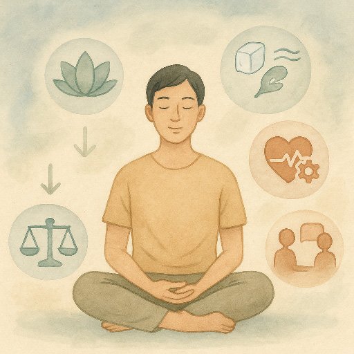 Person practicing DBT mindfulness skills and emotional regulation techniques