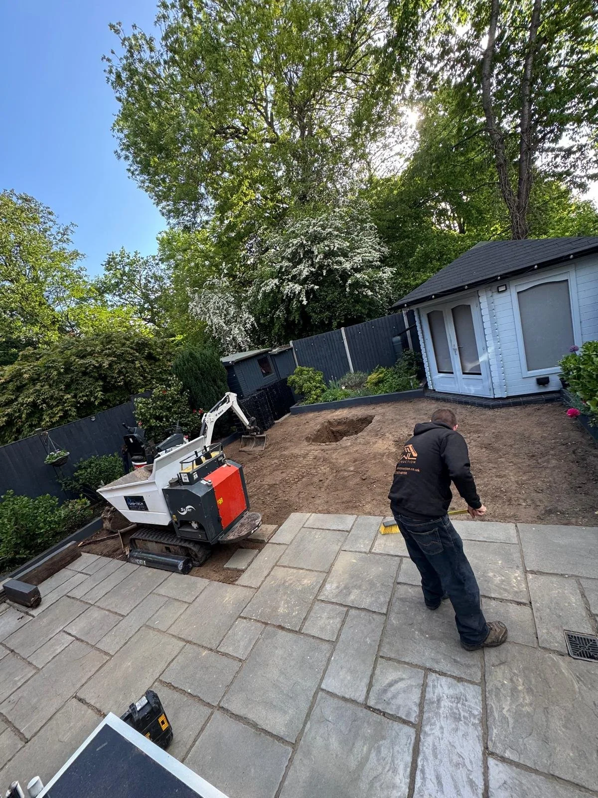 Soakaway installation in Warfield, Berkshire by BWL Construction