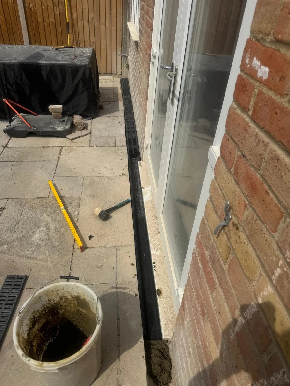 ACO drainage installation in Bracknell, Berkshire by BWL Construction