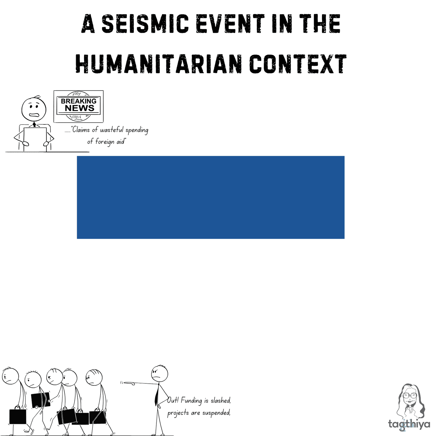 A seismic event in the humanitarian context ..... " Claims of wasteful spending of foreign aid Out! Funding is slashed, projects are suspended,