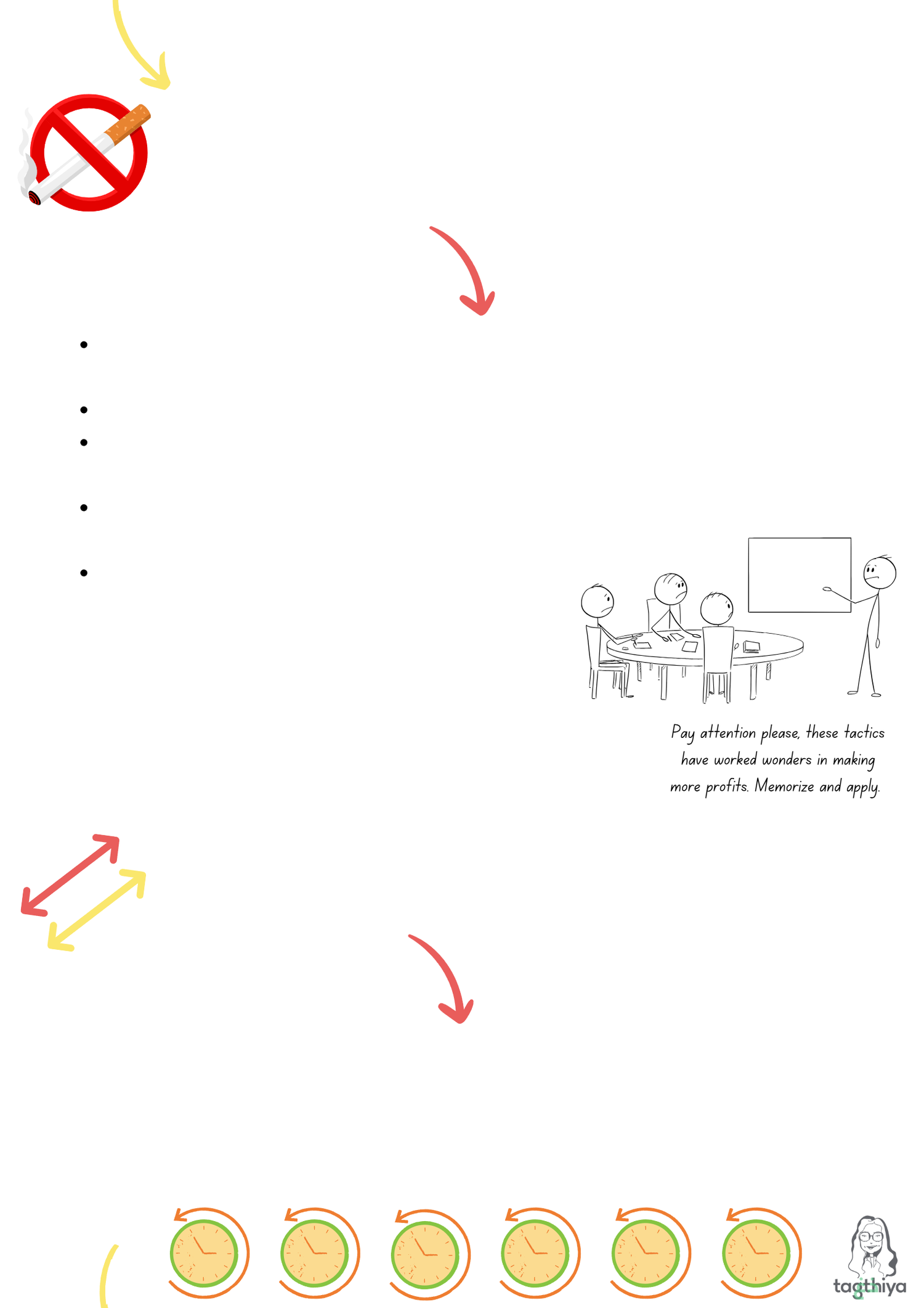 Pay attention please, these tactics have worked wonders in making more profits. Memorize and apply.