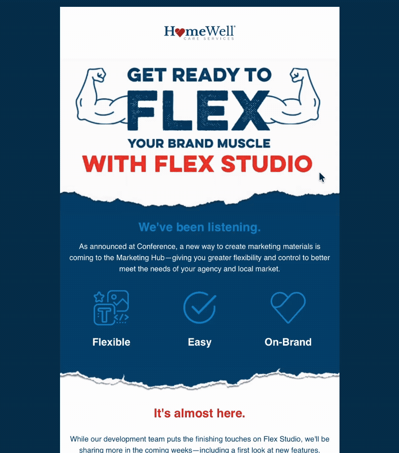 Teaser email
