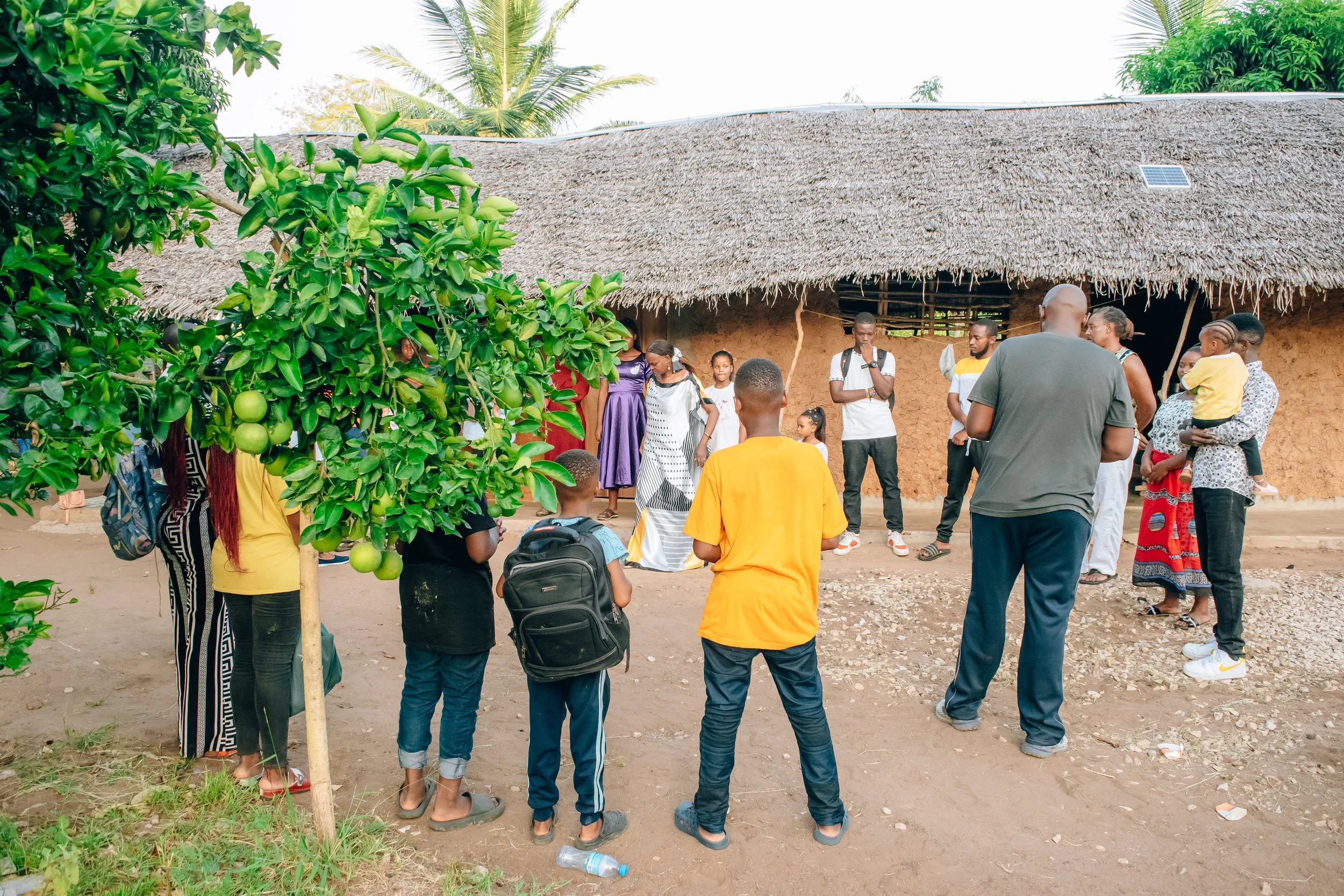 Children from Tesifa at Thayu Farm