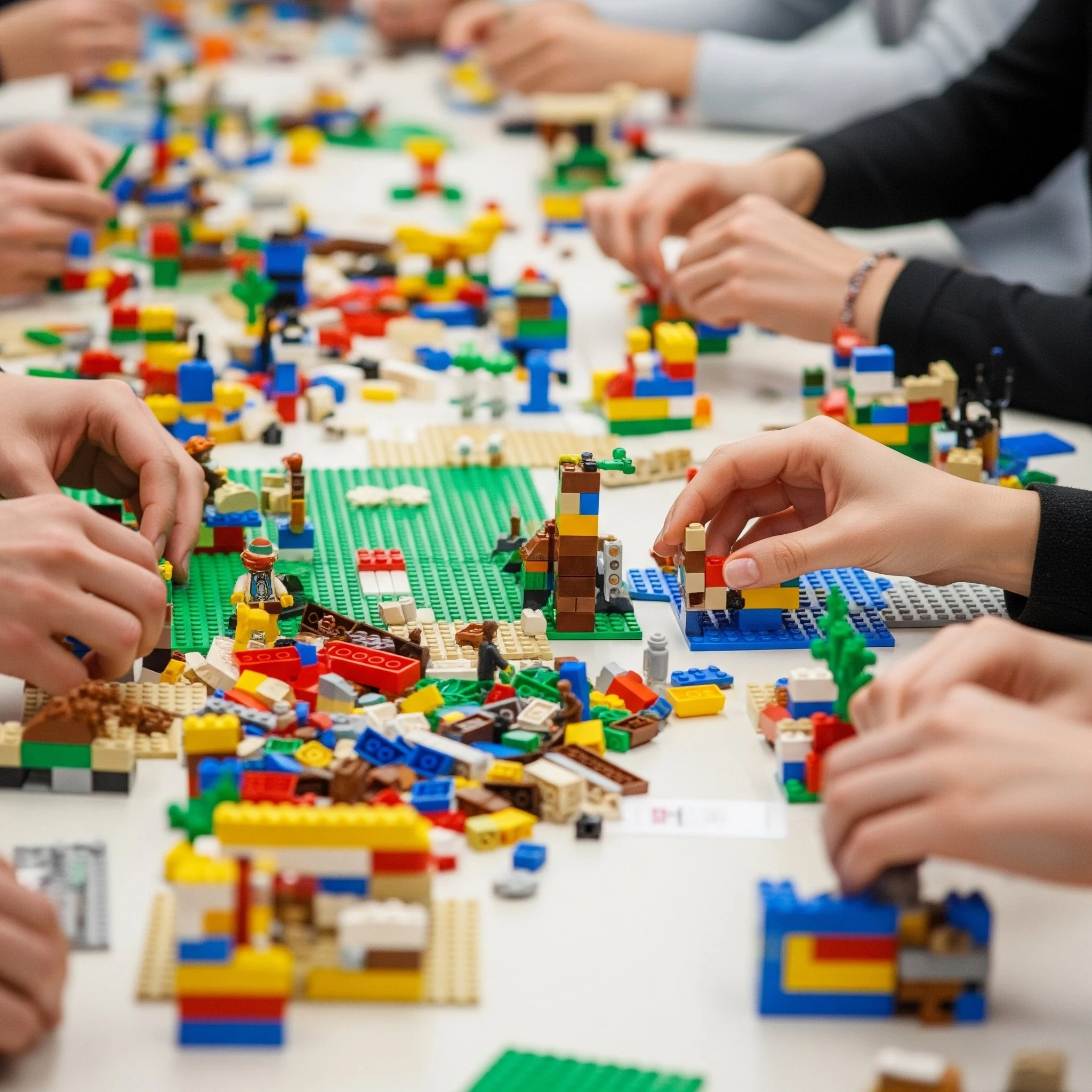 [Bild von einem Lego Serious Play Workshop]