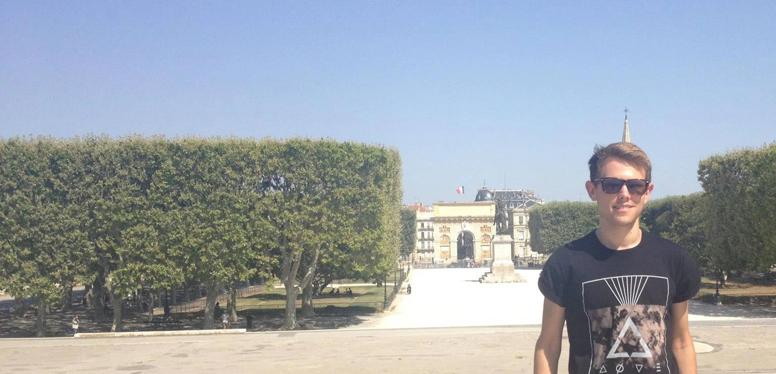 Jamie in Montpellier, France