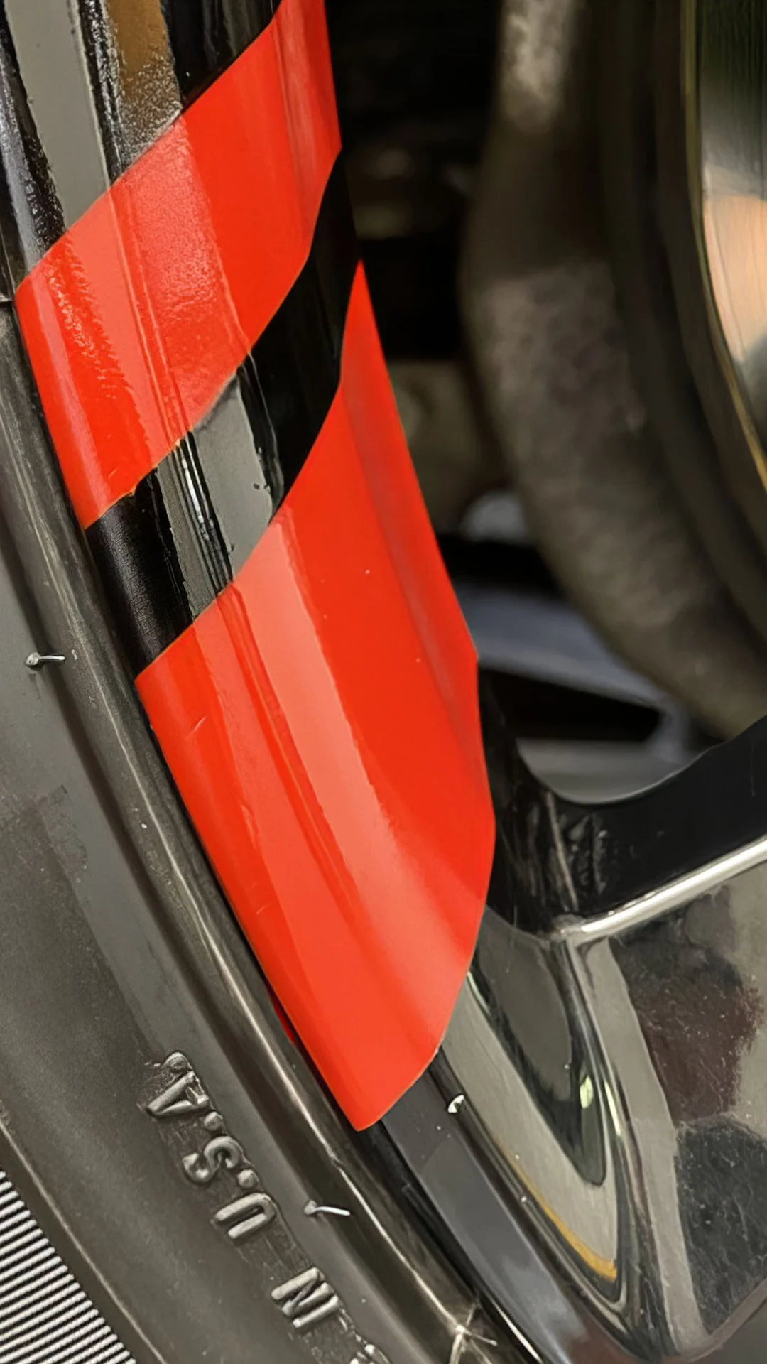 After: Two-tone wheel repaired and refinished