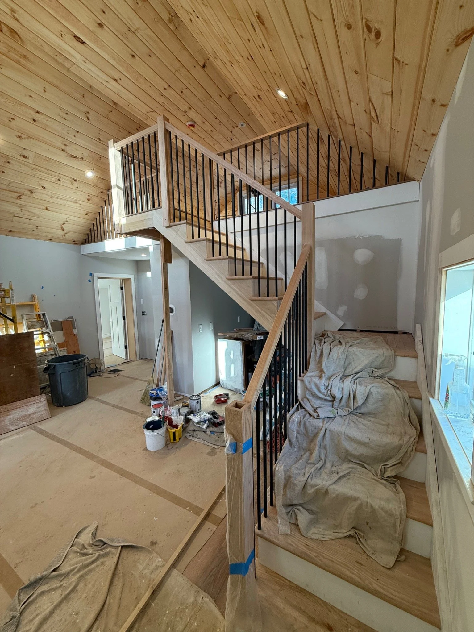 Staircase installation