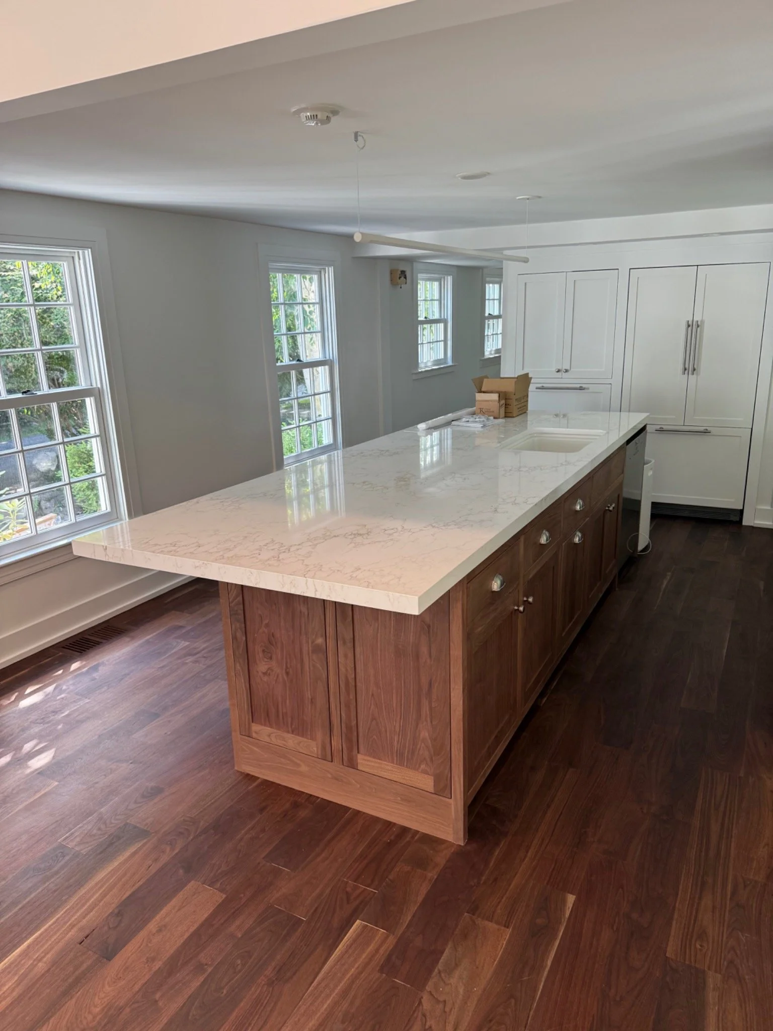 Island storage & stone surface