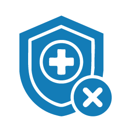 Patients without insurance