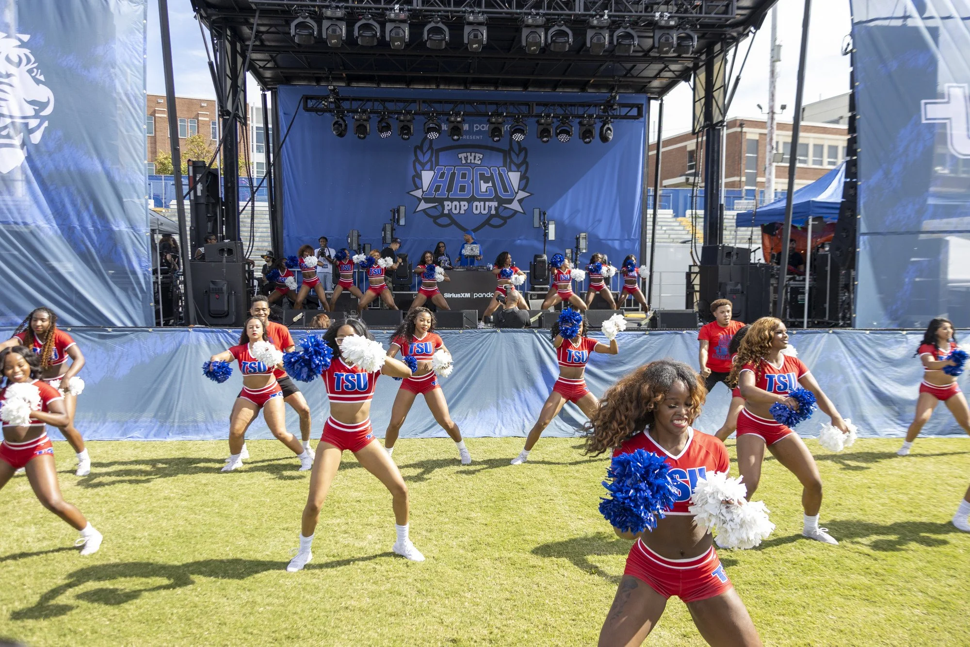 Tennessee State Homecoming crowd