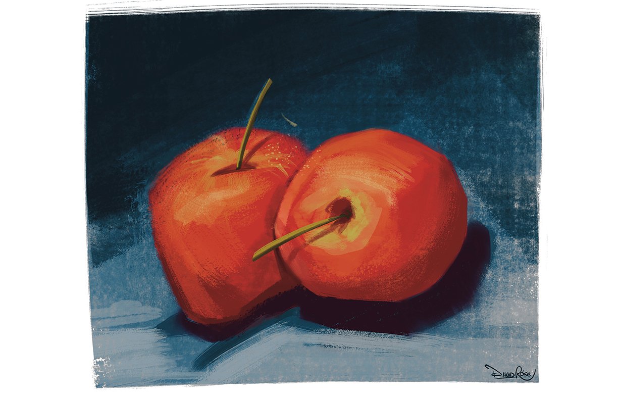 Portfolio artwork of a still life scene