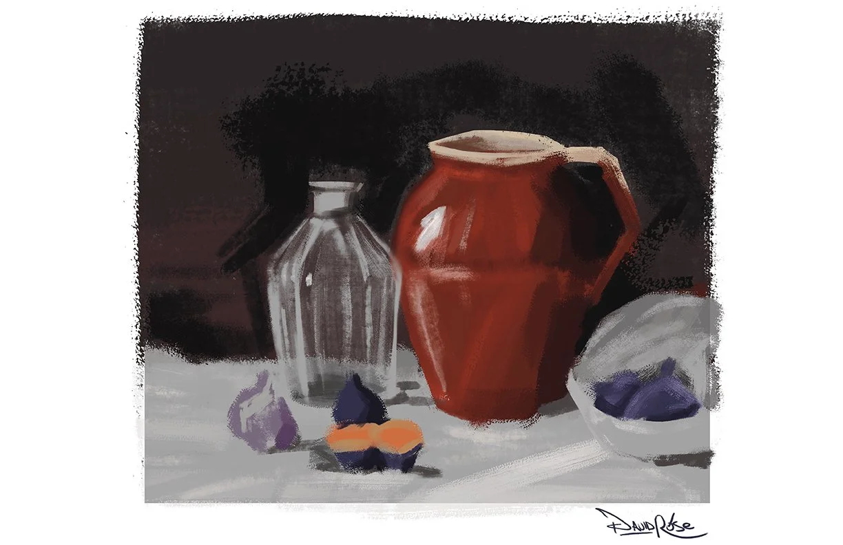 Portfolio artwork of a still life scene