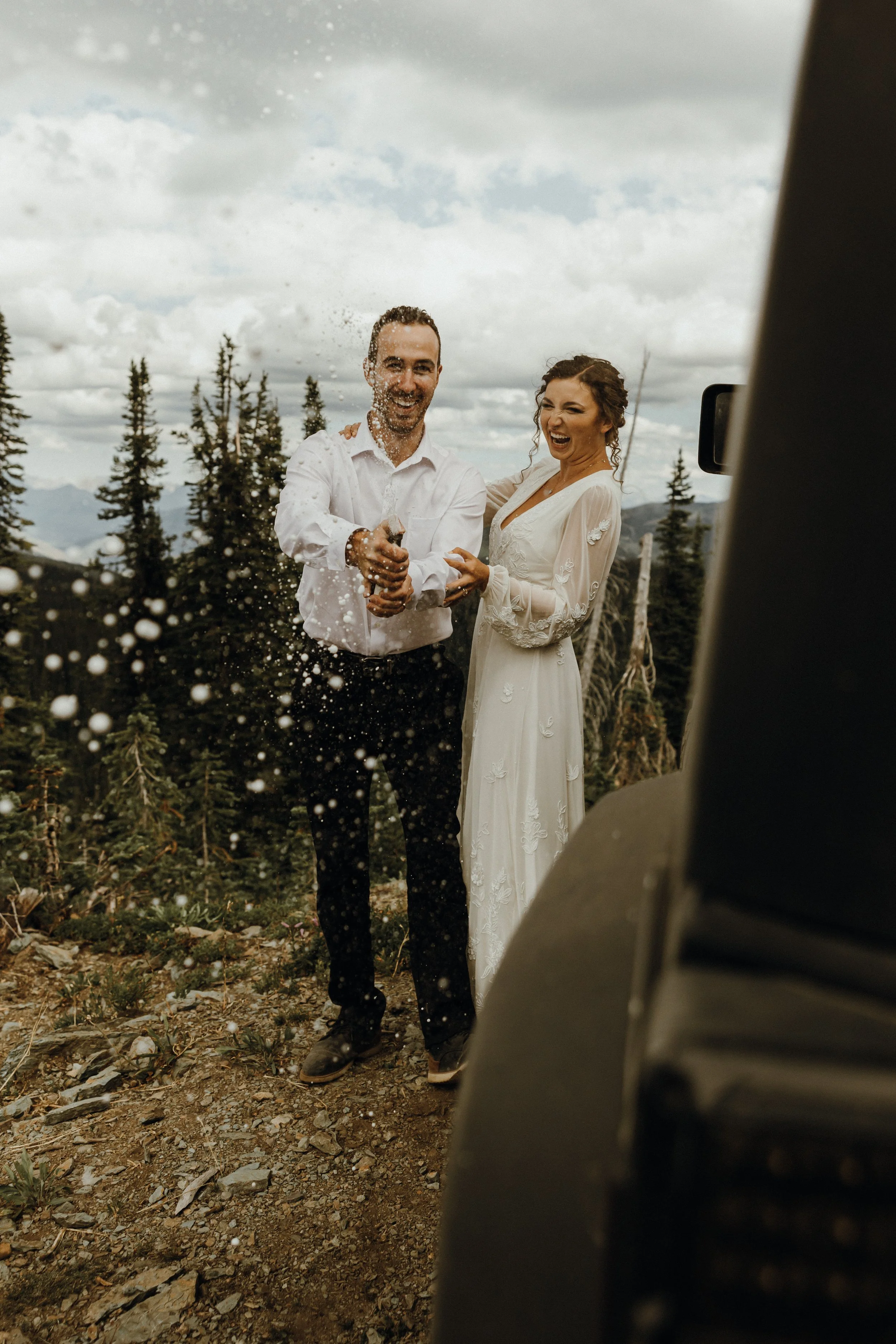 Elopement memory photo by Aundrea Marie Photography
