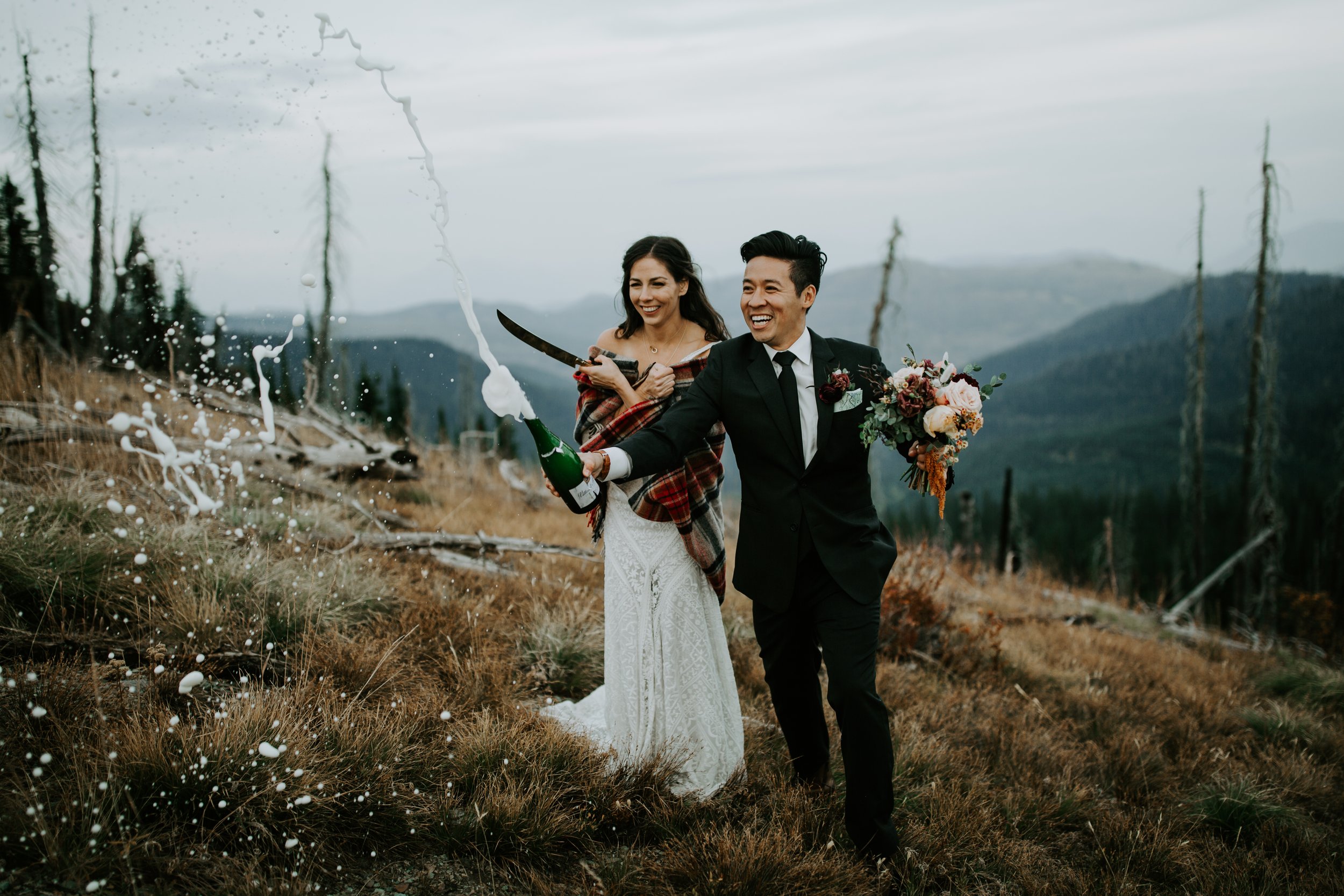 Wide ceremony photo by Aundrea Marie Photography