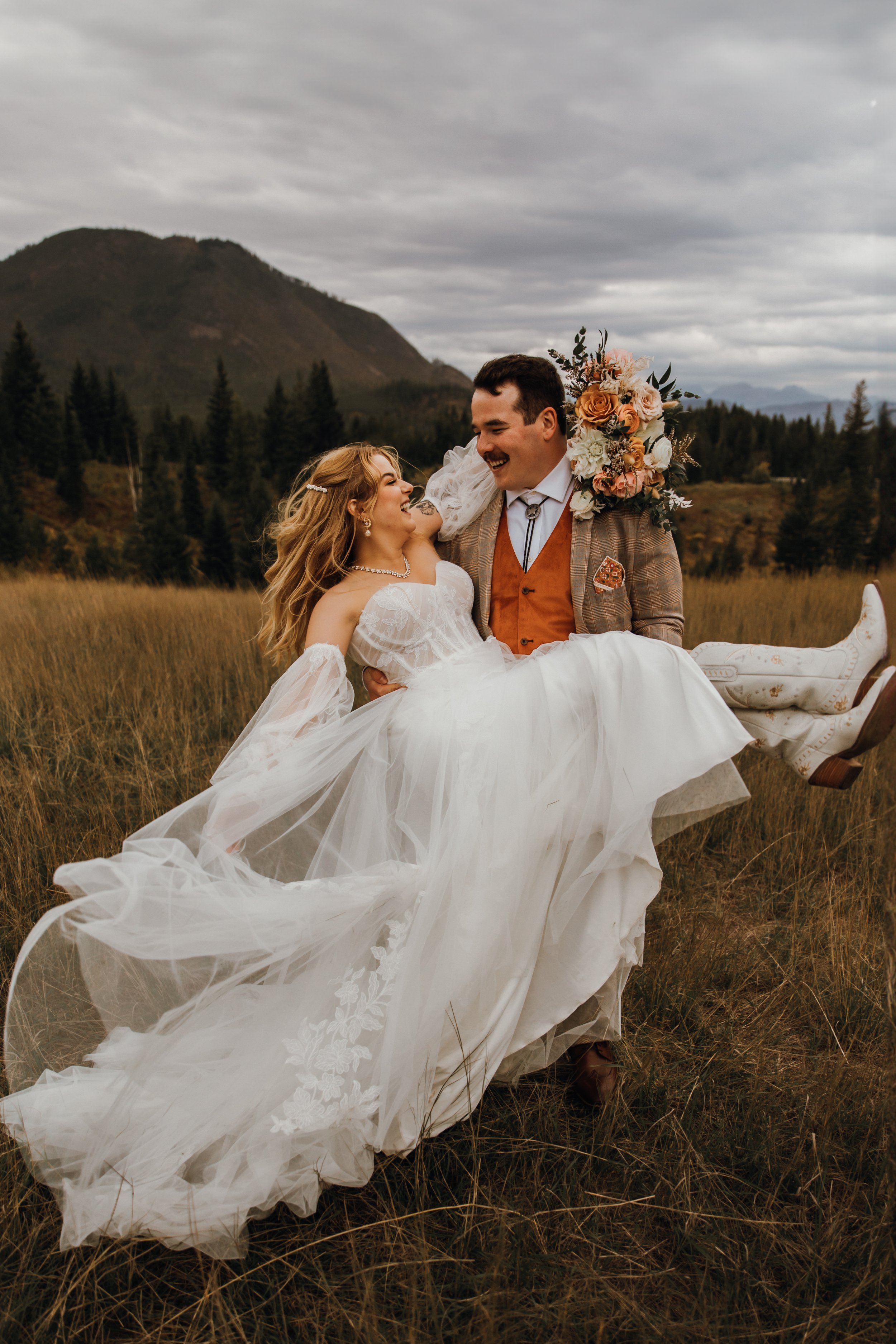 Emotional wedding portrait by Aundrea Marie Photography