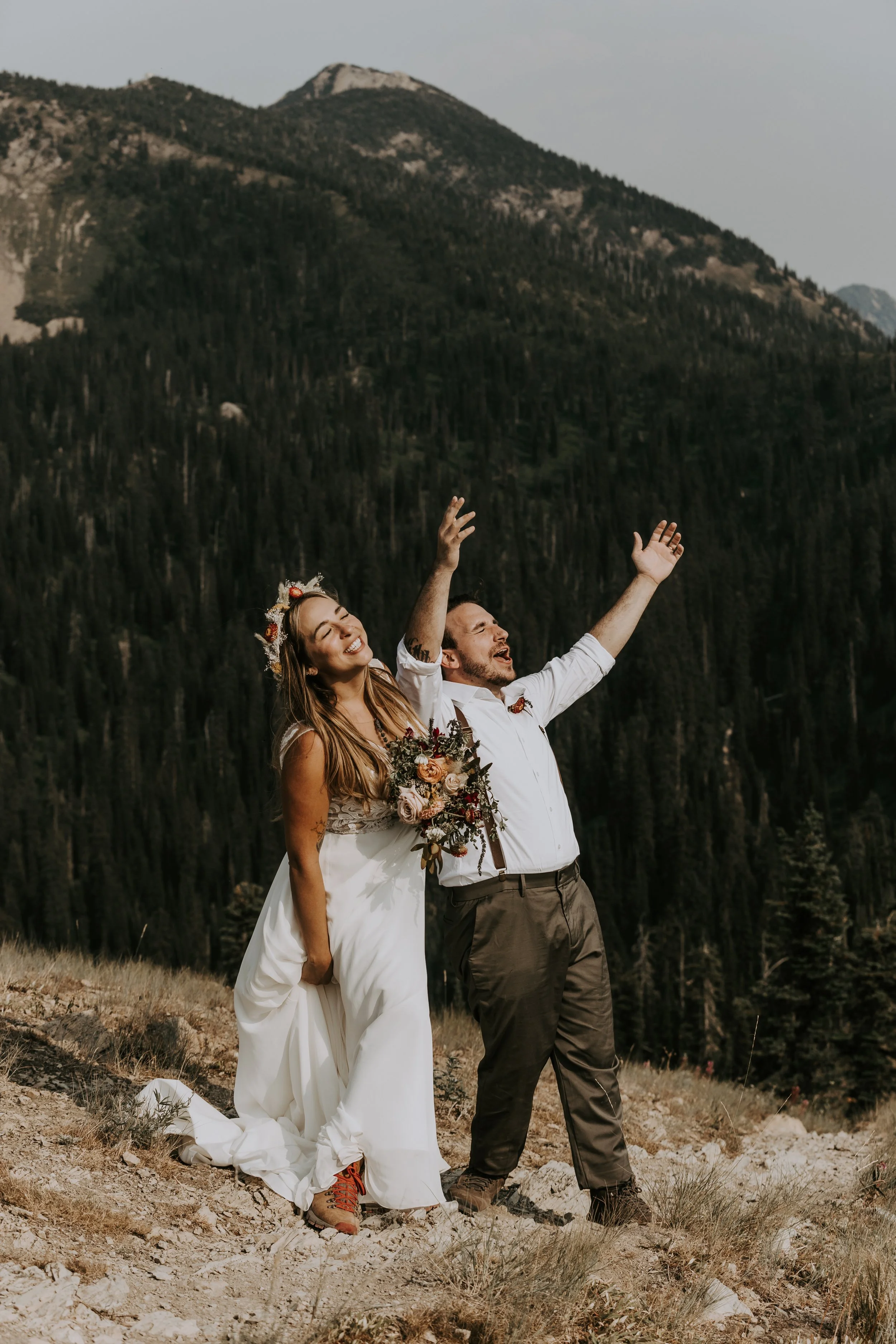 Elopement portrait by Aundrea Marie Photography