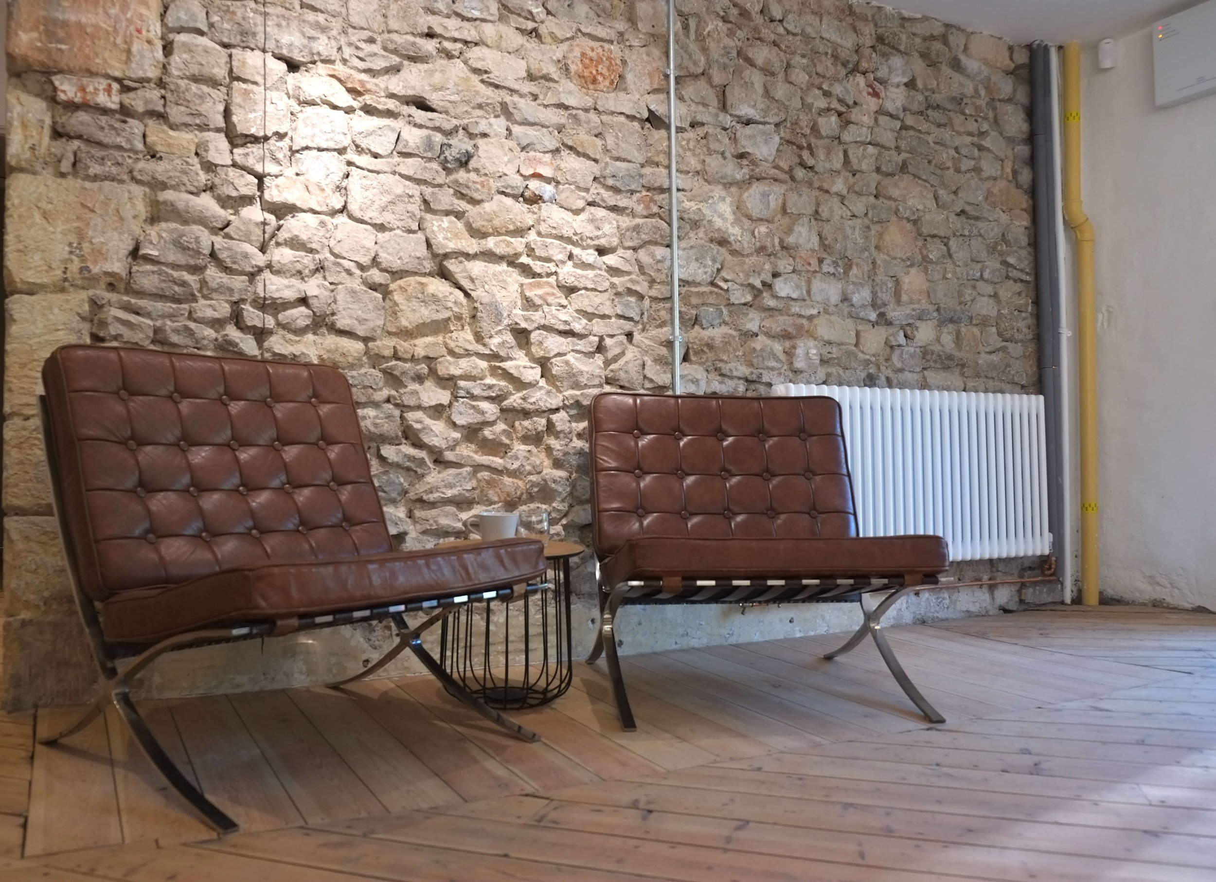 Vintage reception chairs