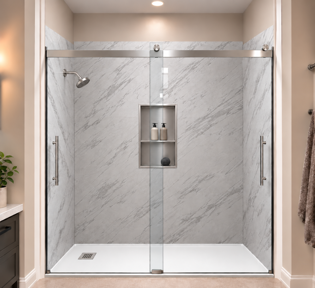 Arctic shower design