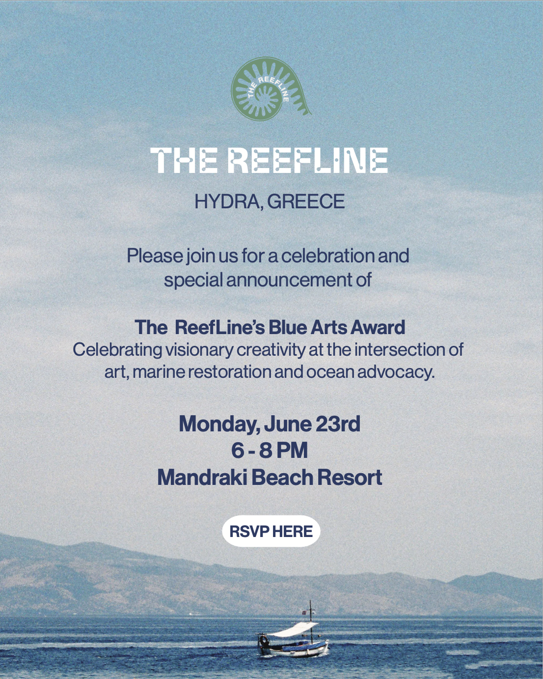 Hydra Graffiti Reefline event invitation.